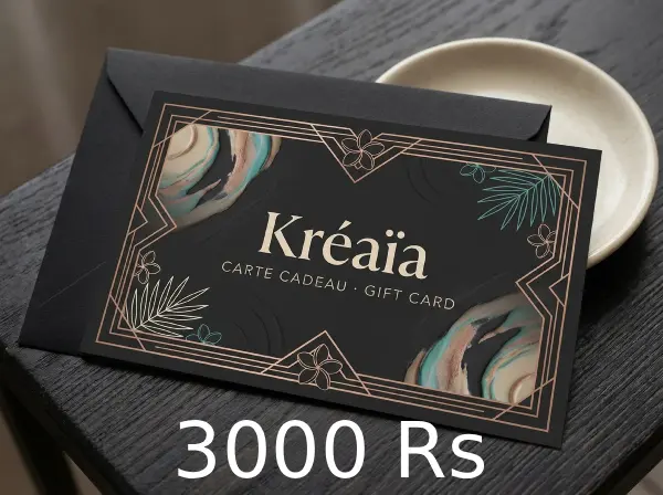 Carte-cadeau 3000 Rs
